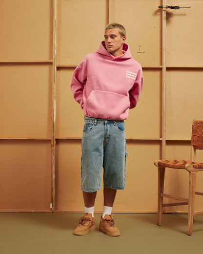 BLURR HOODIE | Pink