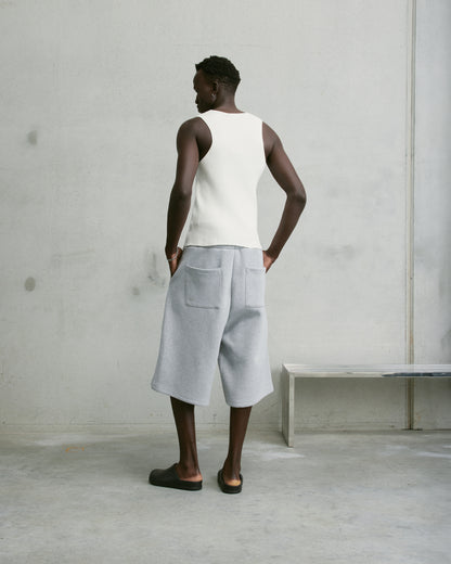 Nothing Heavyweight Jumbo Shorts | Asphalt Marle