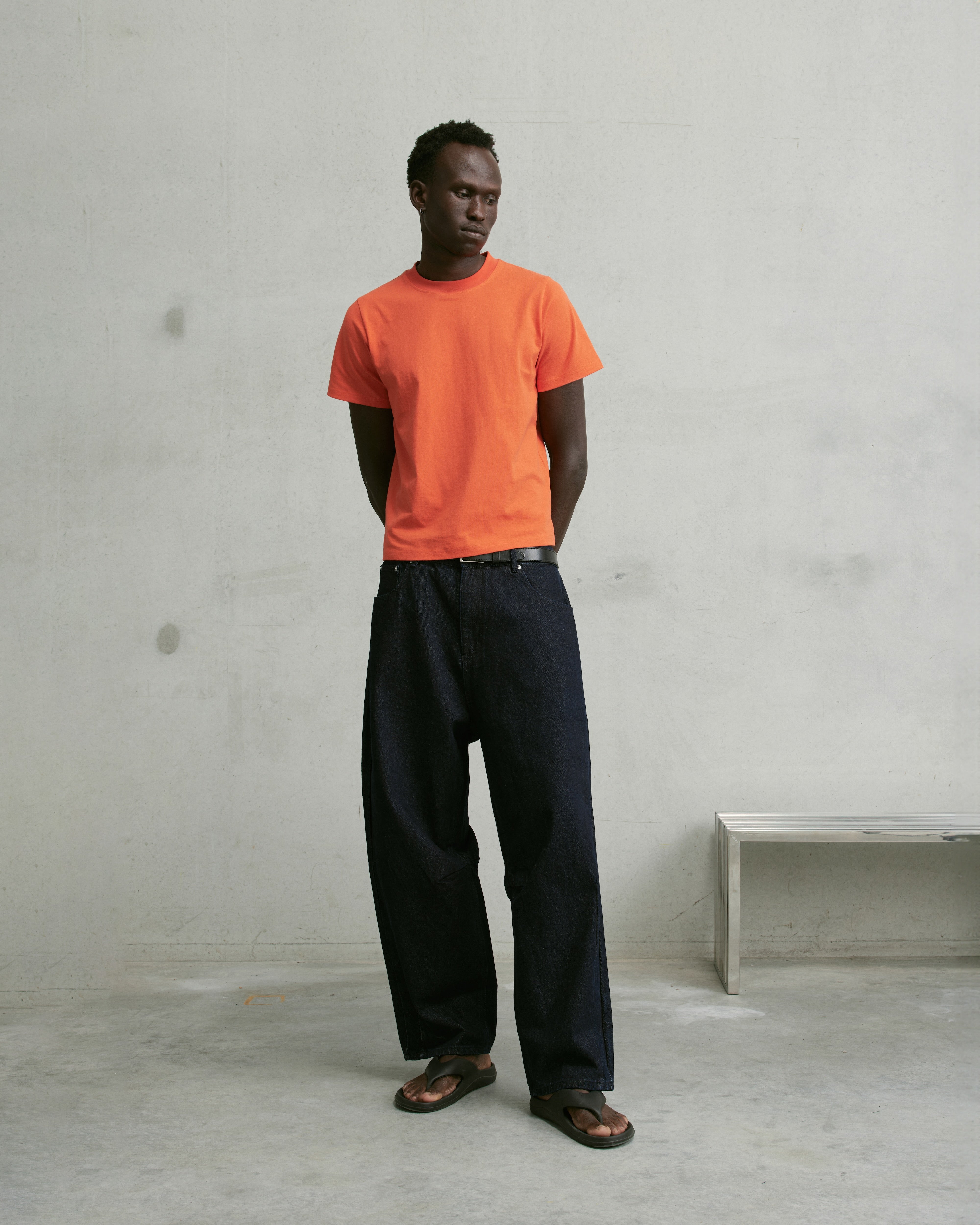 Nothing Shrunken Tee | Persimmon