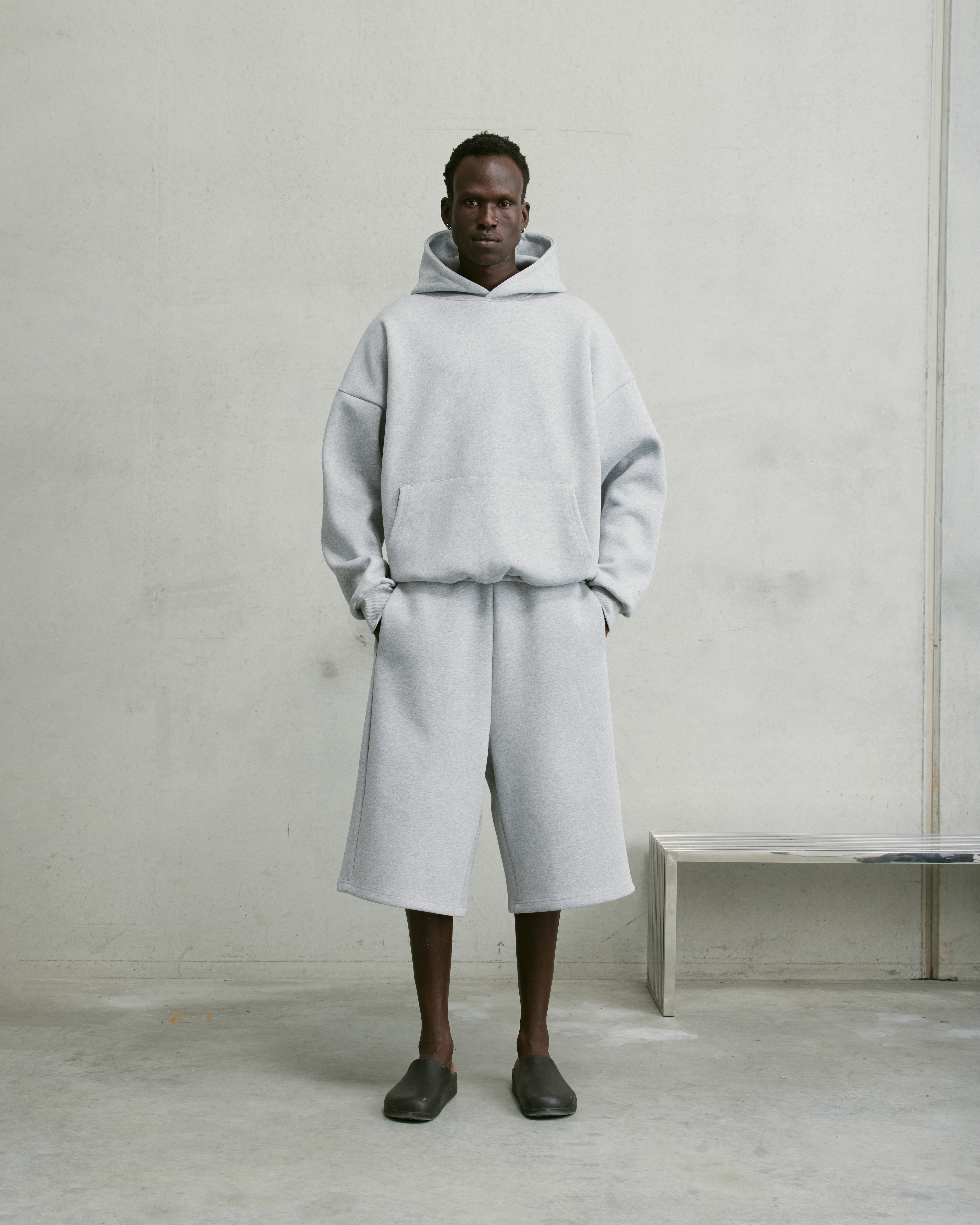 Nothing Hoodie | Asphalt Marle