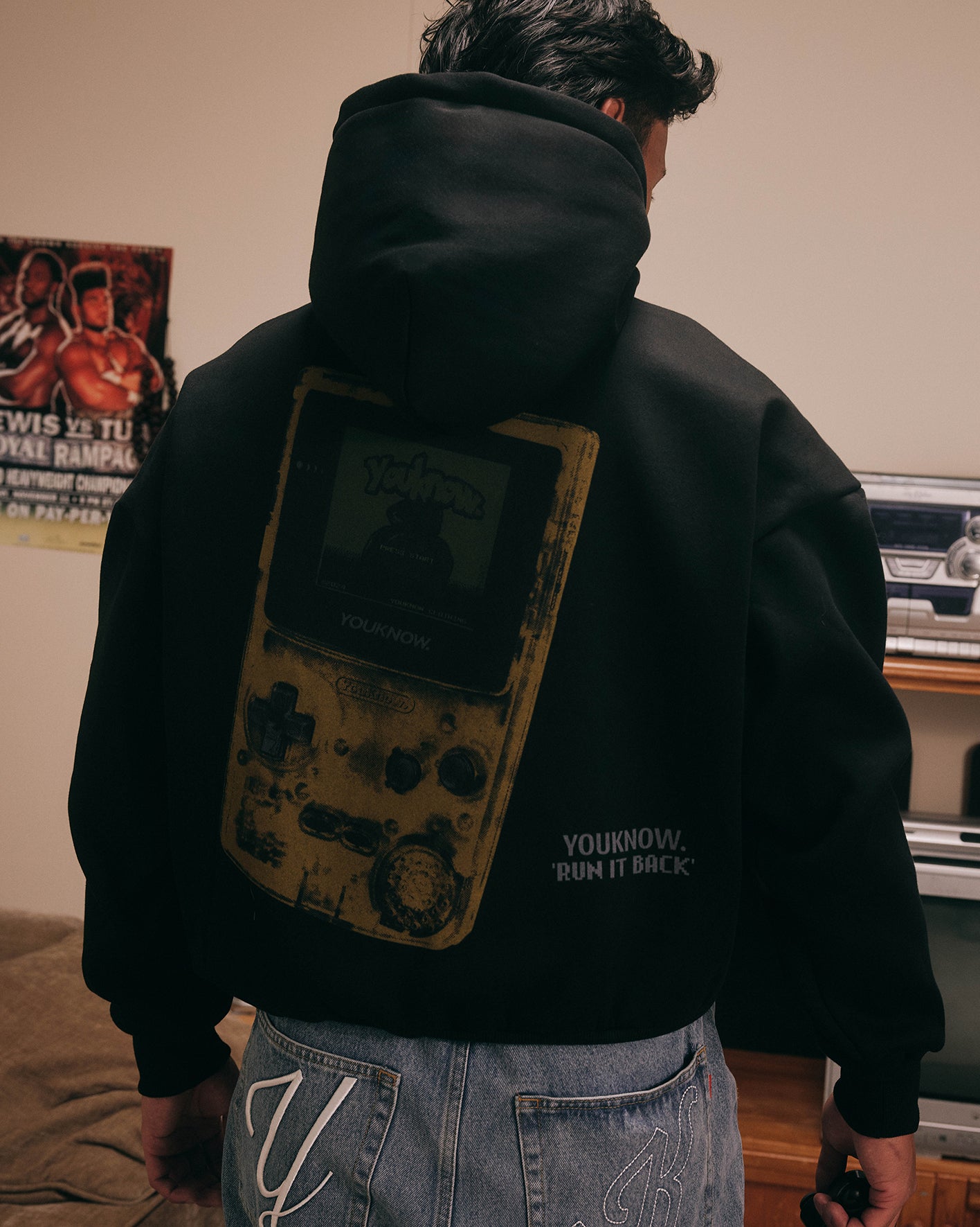 RUN IT BACK HOODIE | Pixel