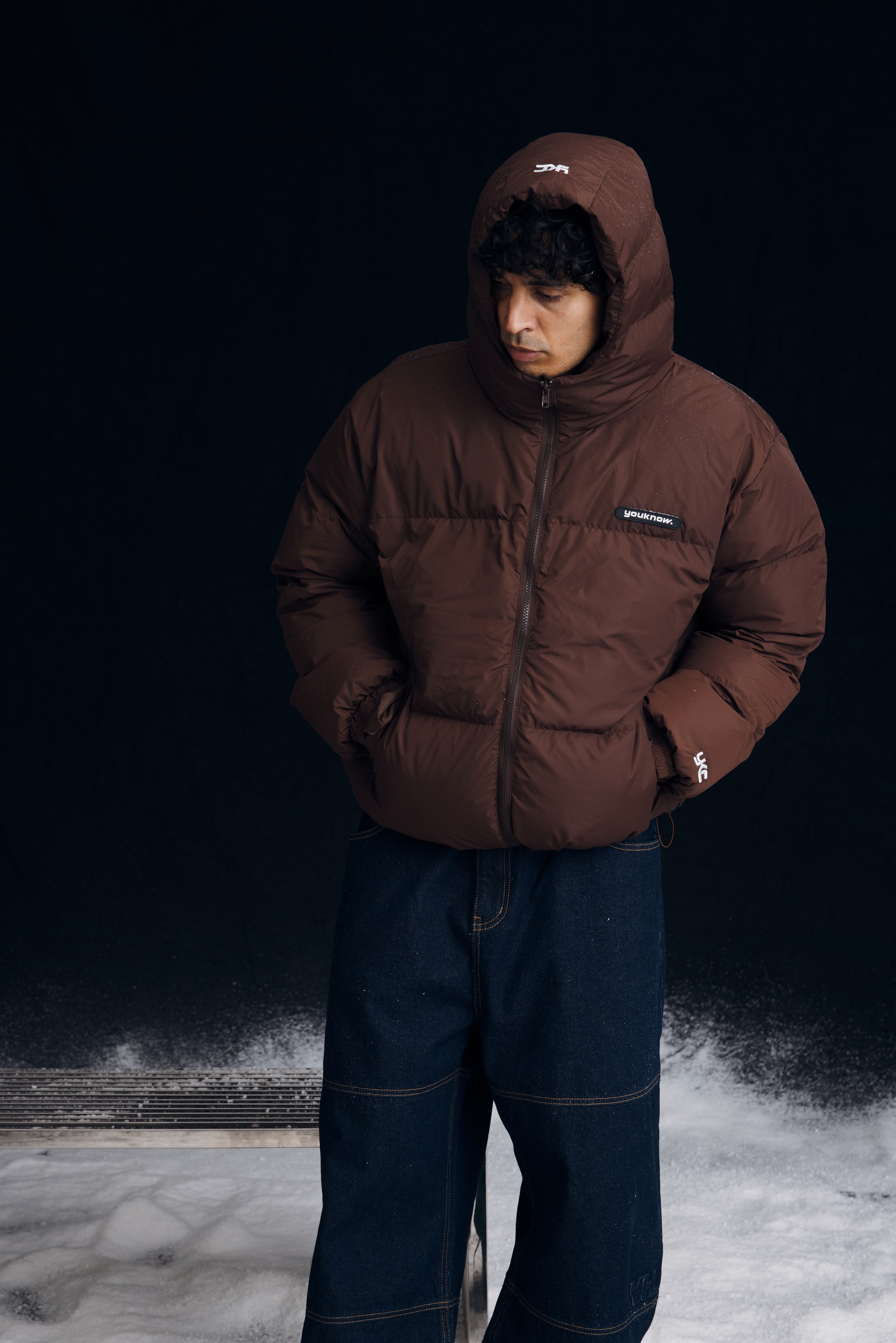 PUFFER JACKET | Brown