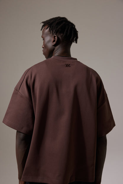 Nothing Heavyweight Tee | Java Brown