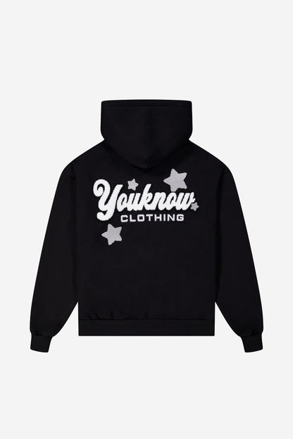 Starry Night Hoodie | BLACK