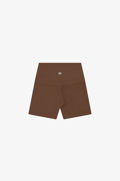 YK Move Sculpt Bike Shorts | Brown