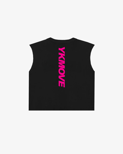 YK Move Champion Tank | Pink Black | Black/Pink