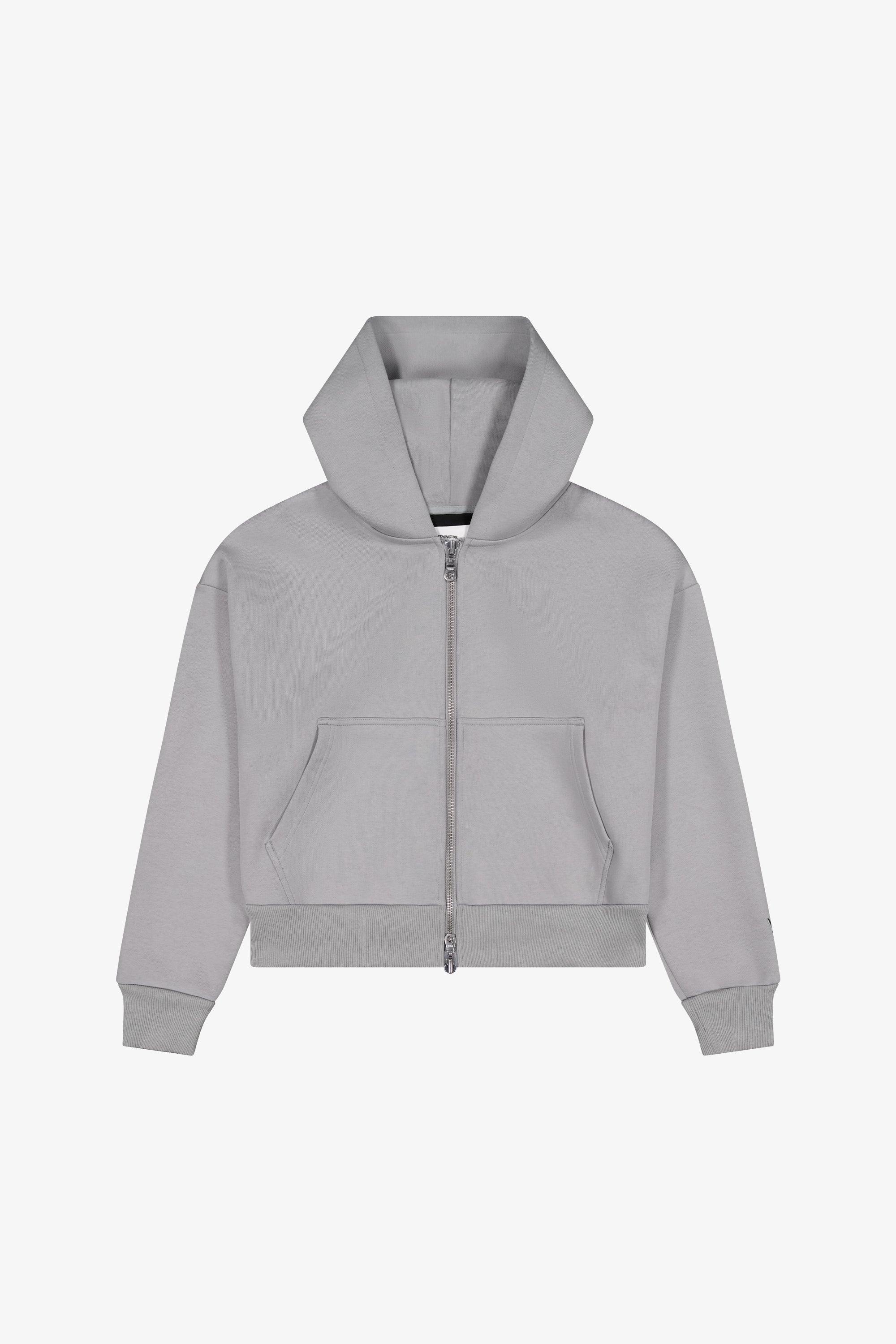 NOTHING ZIP HOODIE | Ice Grey