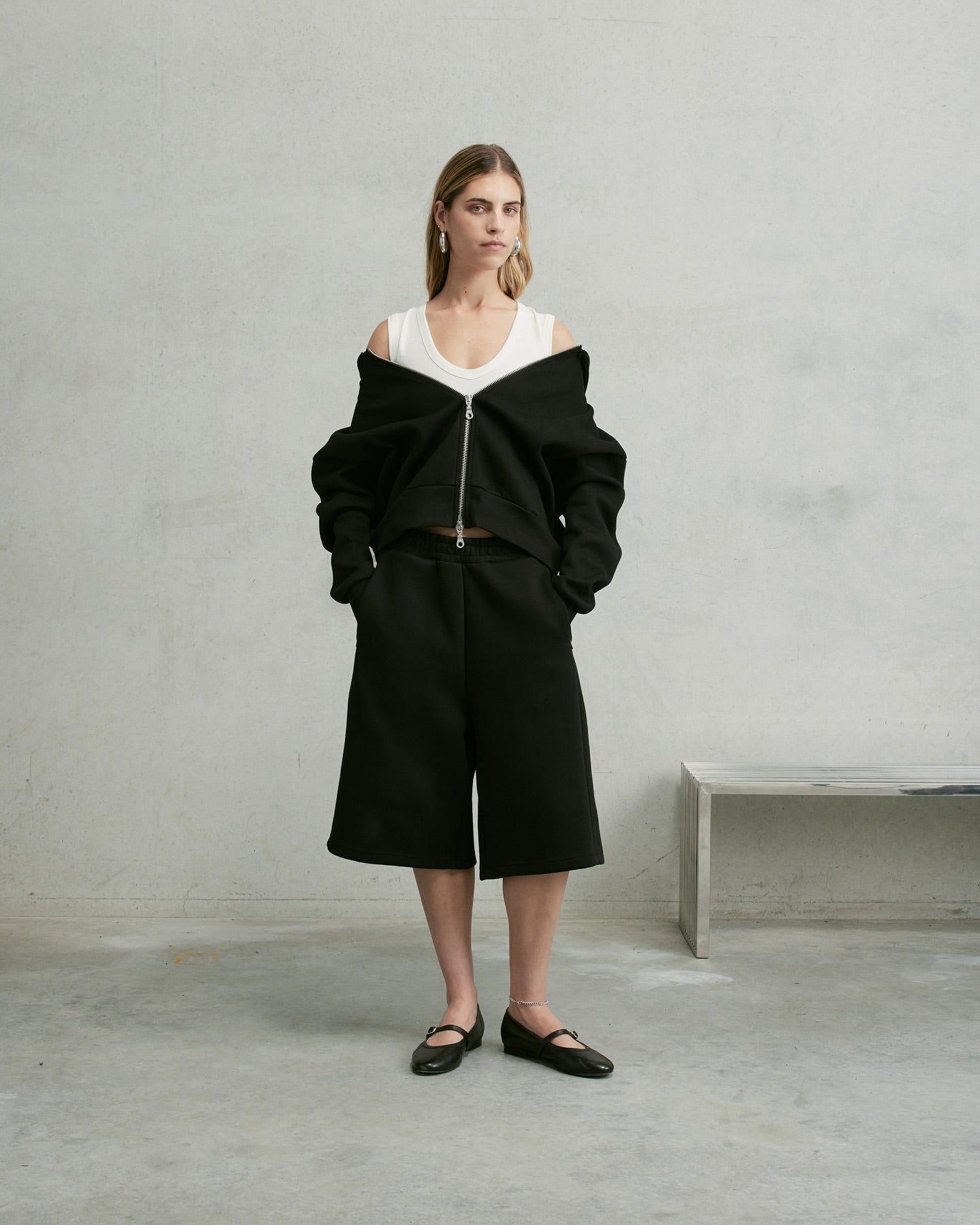 Nothing Zip Up Hoodie 2.0 | Tar