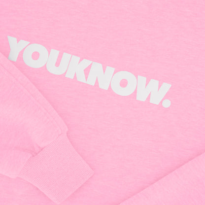 BLOCK CREWNECK | Pink