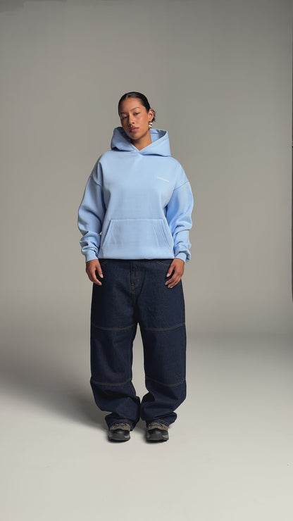 Core Standard Heavyweight Hoodie | Baby Blue