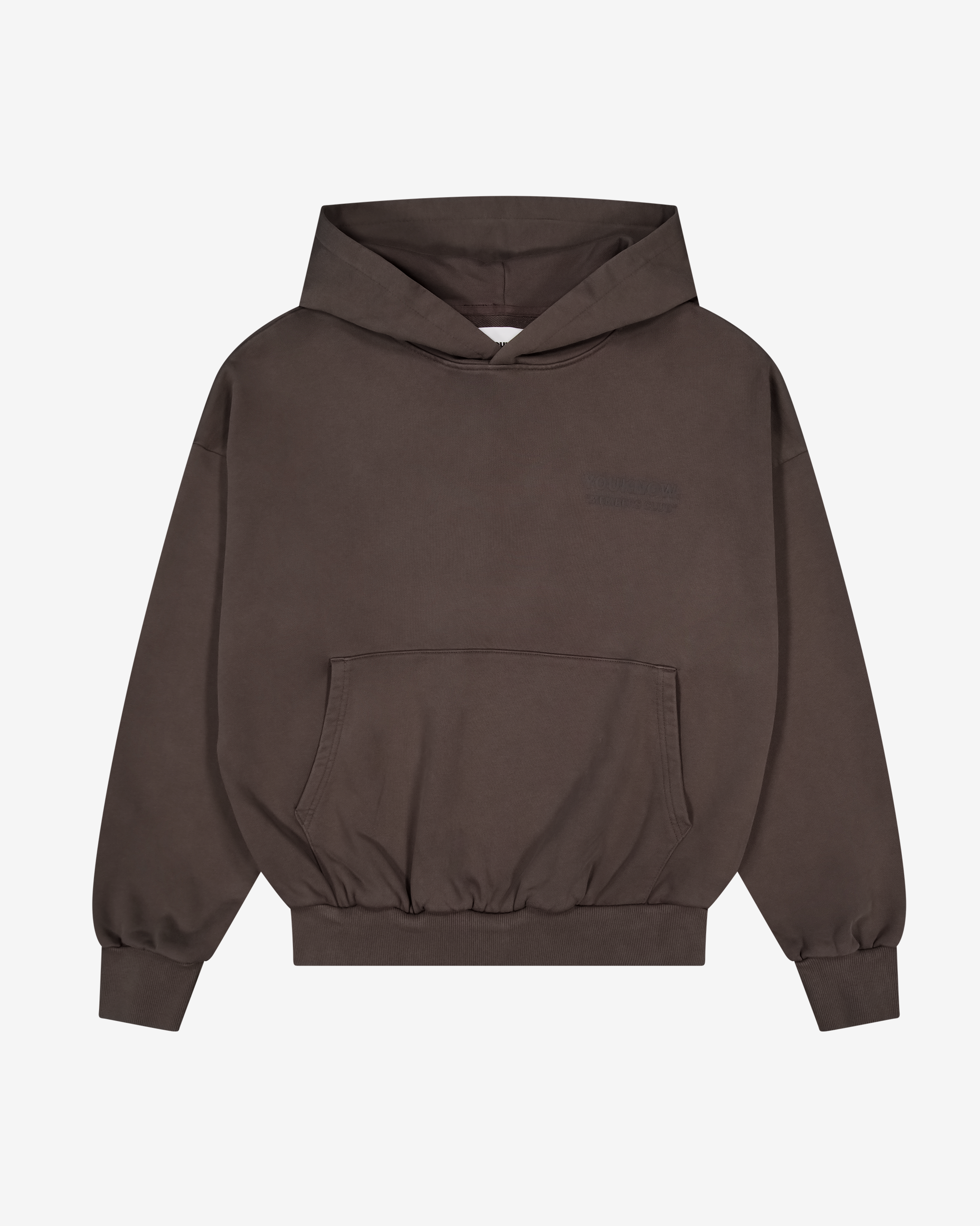 Members Club Hoodie | Washed Brown