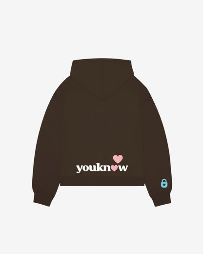 Ride or Die Oversized Hoodie | Brown