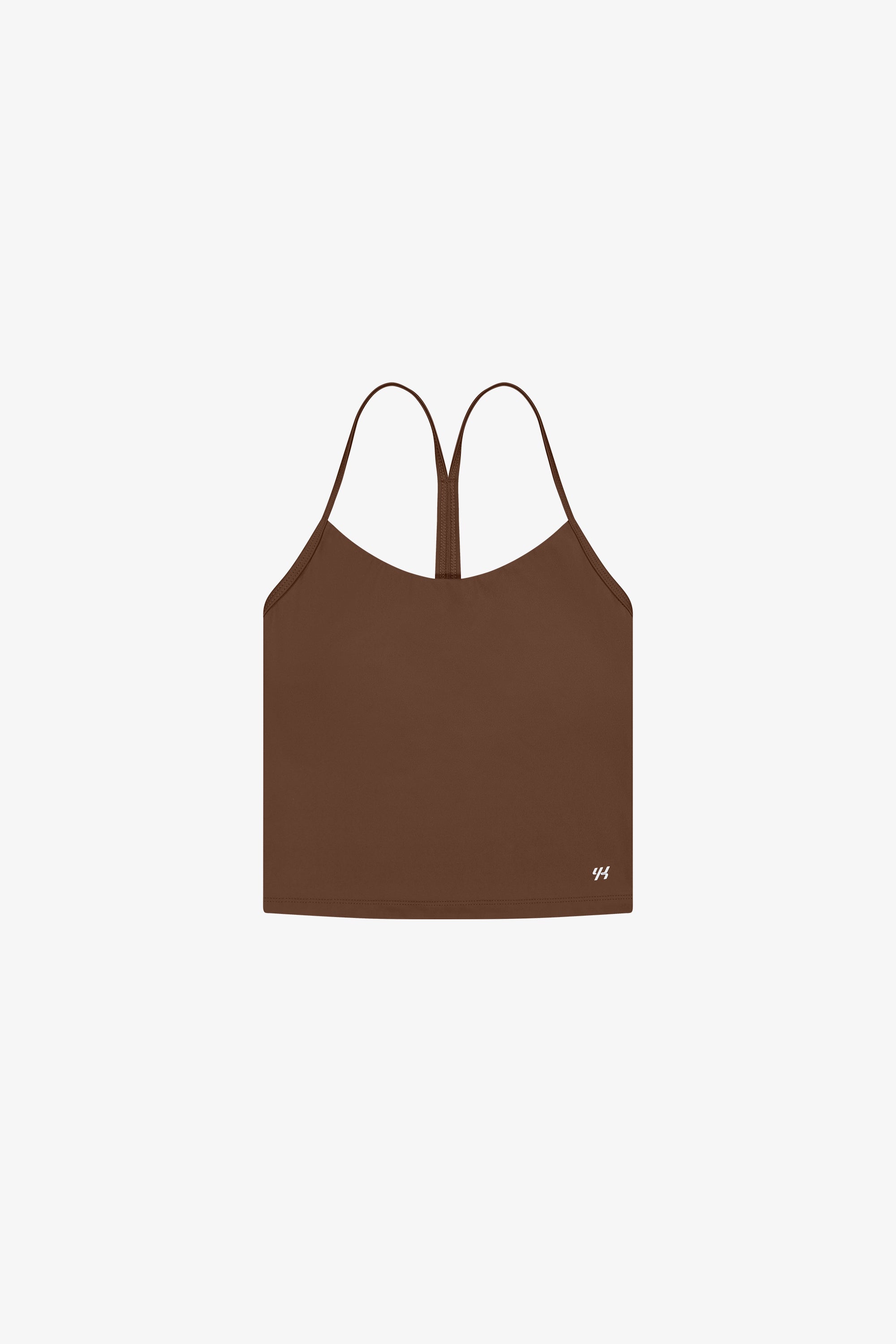 YK Move Sculpt Scoop Tank | Brown