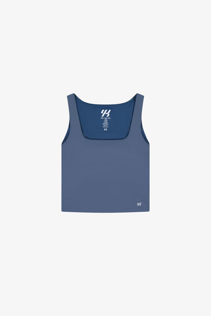 YK Move Sculpt Square Tank | Blue