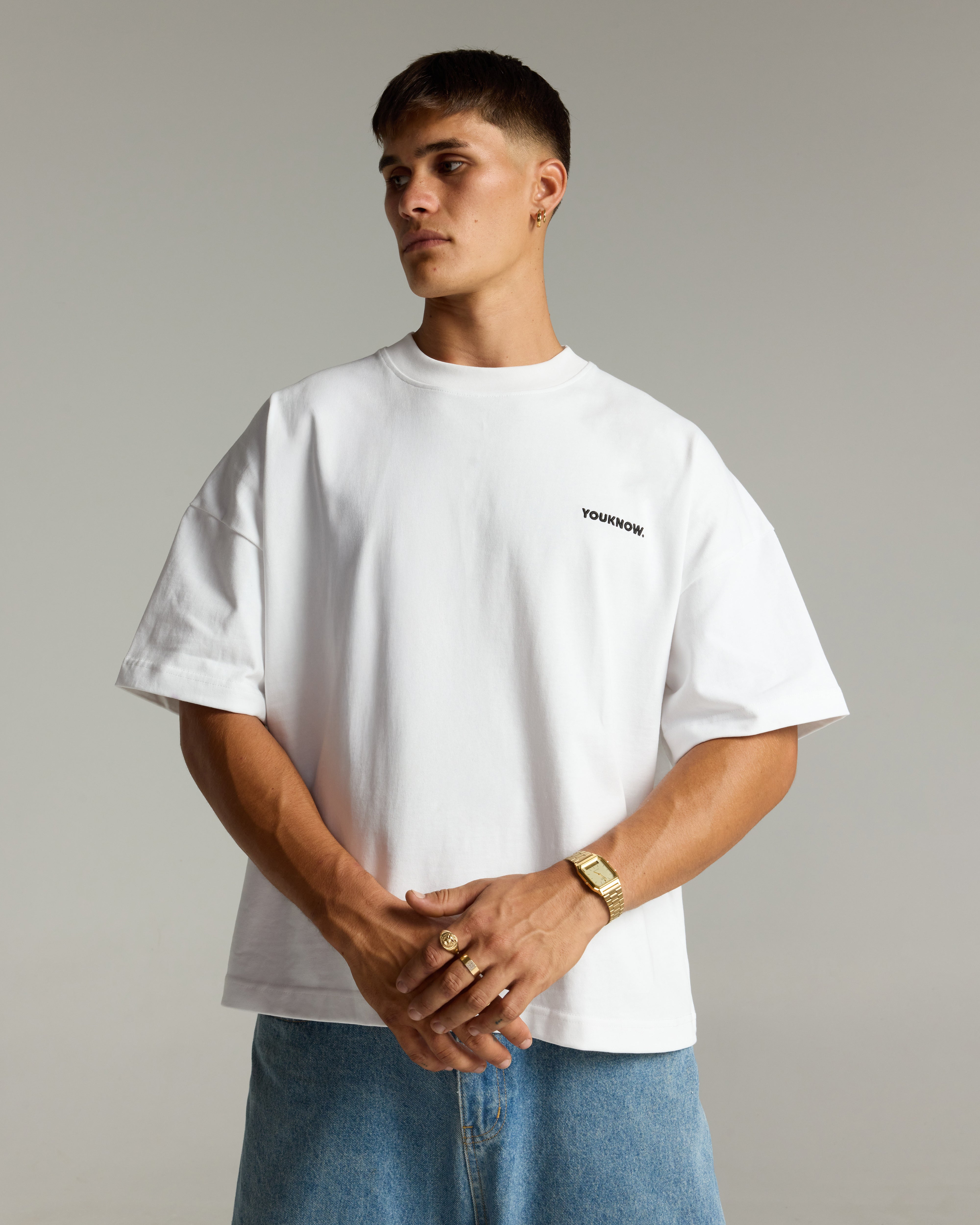 Core Box Tee | White